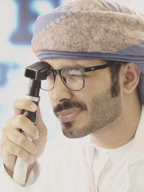 أحمد الهاشمي — اختصاصي بصريات وعدسات لاصقة ومدير مركز الرؤية الجديدة للبصريات